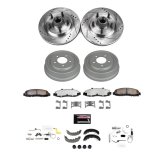 Power Stop 01-02 Ford F-150 Front and Rear Z23 Evolution Brake Kit (1x psbK1914, 1x psbKOE15349DK) thumbnail 2