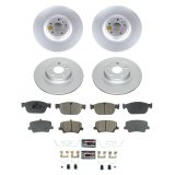 Power Stop 19-20 Volvo XC40 Front and Rear Z23 Coated Brake Kit (1x psbCRK7703, 1x psbCRK8580) thumbnail 6
