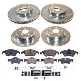 Power Stop 14-16 Mercedes-Benz E250 Front and Rear Z23 Evolution Brake Kit (1x psbK7745, 1x psbK7496) thumbnail 6