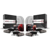 Power Stop 19-21 Mercedes-Benz E53 AMG Front and Rear Z23 Coated Brake Kit (1x psbCRK8153, 1x psbCRK9011) thumbnail 1