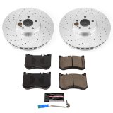 Power Stop 19-21 Mercedes-Benz E53 AMG Front and Rear Z23 Coated Brake Kit (1x psbCRK8153, 1x psbCRK9011) thumbnail 3
