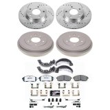 Power Stop 13-19 Nissan Sentra Front and Rear Z26 Street Brake Kit (1x psbK6961-26, 1x psbKOE15475DK) thumbnail 2