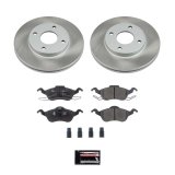 Power Stop 01-04 Ford Focus Front and Rear Semi-Coated Rotor Kit (1x psbSC1358, 1x psbSC1363) thumbnail 2