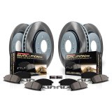Power Stop 03-05 Buick Park Avenue Front and Rear Semi-Coated Rotor Kit (1x psbSC1542, 1x psbSC1566) thumbnail 3