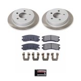 Power Stop 99-04 Oldsmobile Alero Front and Rear Semi-Coated Rotor Kit (1x psbSC1551, 1x psbSC1558) thumbnail 1