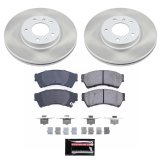 Power Stop 06-12 Ford Fusion Front and Rear Semi-Coated Rotor Kit (1x psbSC199, 1x psbSC2450) thumbnail 6
