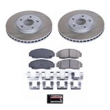 Power Stop 99-03 Acura TL Front and Rear Semi-Coated Rotor Kit (1x psbSC2292, 1x psbSC2308) thumbnail 6