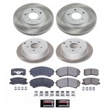 Power Stop 04-08 Mitsubishi Endeavor Front and Rear Semi-Coated Rotor Kit (1x psbSC5258, 1x psbSC5260) thumbnail 5