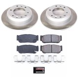 Power Stop 2007 Hyundai Entourage Front and Rear Semi-Coated Rotor Kit (1x psbSC4664, 1x psbSC5907) thumbnail 6