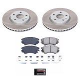 Power Stop 10-11 Saab 9-5 Front and Rear Semi-Coated Rotor Kit (1x psbSC3031, 1x psbSC5547) thumbnail 3