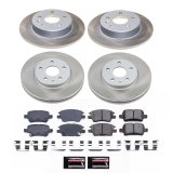 Power Stop 22-23 Chevrolet Bolt EUV Front and Rear Semi-Coated Rotor Kit (1x psbSC7399, 1x psbSC7720) thumbnail 5
