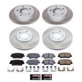 Power Stop 2017 Hyundai Veloster Front and Rear Semi-Coated Rotor Kit (1x psbSC6502, 1x psbSC7673) thumbnail 5