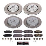 Power Stop 16-22 Lexus RX350 Front and Rear Semi-Coated Rotor Kit (1x psbSC7688, 1x psbSC7740) thumbnail 5