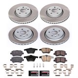 Power Stop 15-18 Volvo S60 Front and Rear Semi-Coated Rotor Kit (1x psbSC4698, 1x psbSC4702) thumbnail 4
