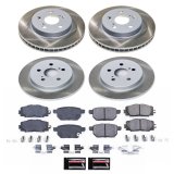 Power Stop 19-22 Toyota Prius AWD-e Front and Rear Semi-Coated Rotor Kit (1x psbSC4736, 1x psbSC7701) thumbnail 4