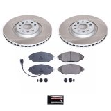 Power Stop 19-20 Volkswagen Jetta Front and Rear Semi-Coated Rotor Kit (1x psbSC7175, 1x psbSC7176) thumbnail 7