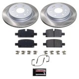 Power Stop 21-23 Cadillac Escalade Front and Rear Semi-Coated Rotor Kit (1x psbSC8172, 1x psbSC8173) thumbnail 7