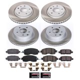 Power Stop 14-17 Nissan LEAF Front and Rear Semi-Coated Rotor Kit (1x psbSC6761, 1x psbSC7215) thumbnail 5