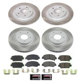 Power Stop 18-20 Mitsubishi Eclipse Cross Front and Rear Semi-Coated Rotor Kit (1x psbSC8424, 1x psbSC8434) thumbnail 5