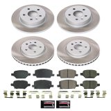 Power Stop 18-22 Buick Encore Front and Rear Semi-Coated Rotor Kit (1x psbSC8316, 1x psbSC8488) thumbnail 5