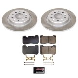 PowerStop Z17 Evolution Plus Semi-Coated Rotor Brake Kits for 2022-2024 EQUINOX, TERRAIN, 2021-2022 MALIBU - SC8799 and Pad Combo, Semi-Coated, Front and Rear, Solid Surface Rotors, Ceramic Pads, Chevrolet, GMC, Kit thumbnail 5
