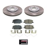 PowerStop Z17 Evolution Plus Semi-Coated Rotor Brake Kits for 2022-2024 EQUINOX, TERRAIN, 2021-2022 MALIBU - SC8799 and Pad Combo, Semi-Coated, Front and Rear, Solid Surface Rotors, Ceramic Pads, Chevrolet, GMC, Kit thumbnail 6