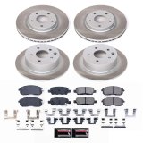 Power Stop 11-17 Nissan Juke Front and Rear Semi-Coated Rotor Kit (1x psbSC098, 1x psbSC8327) thumbnail 1