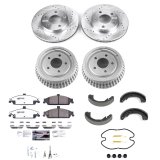 Power Stop 04-05 Chevrolet Classic Front and Rear Z26 Street Brake Kit (1x psbK1551-26, 1x psbKOE15340DK) thumbnail 2
