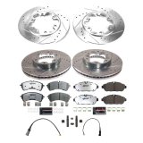 Power Stop 2021 Ford Transit-150 Front and Rear Z36 Truck & Tow Brake Kit (1x psbK8991-36, 1x psbK8980-36) thumbnail 4