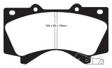 EBC S14 Brake Pad and Rotor Kit (1x ebcDP61815, 1x ebcRK7481) thumbnail 6