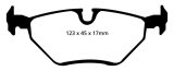 EBC S12 Brake Pad and Rotor Kit (1x ebcRK1114, 1x ebcDP31289C) thumbnail 6