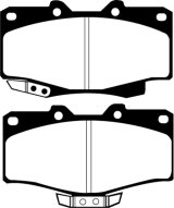 EBC S14 Brake Pad and Rotor Kit (1x ebcDP6807, 1x ebcRK7236) thumbnail 6