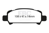 EBC S11 Brake Pad and Rotor Kit (1x ebcDP21293, 1x ebcRK728) thumbnail 9