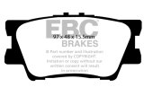 EBC S1 Brake Pad and Rotor Kit (1x ebcRK7412, 1x ebcUD1212) thumbnail 9