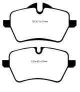EBC S1 Brake Pad and Rotor Kit (1x ebcRK1488, 1x ebcUD1204) thumbnail 4