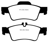 EBC S9 Brake Pad and Rotor Kit (1x ebcDP41491R, 1x ebcUSR7312) thumbnail 6