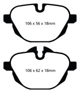EBC S11 Brake Pad and Rotor Kit (1x ebcRK1817, 1x ebcDP22047) thumbnail 4
