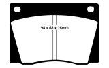 EBC S12 Brake Pad and Rotor Kit (1x ebcRK271, 1x ebcDP3108C) thumbnail 5