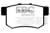 EBC S2 Brake Pad and Rotor Kit (1x ebcDP2781/2, 1x ebcUSR7194) thumbnail 9