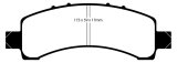 EBC S3 Brake Pad and Rotor Kit (1x ebcDP61667, 1x ebcGD7210) thumbnail 6