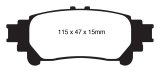 EBC S3 Brake Pad and Rotor Kit (1x ebcGD7535, 1x ebcDP61850) thumbnail 4