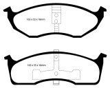 EBC S4 Brake Pad and Rotor Kit (1x ebcUSR7190, 1x ebcDP31623C) thumbnail 5