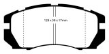 EBC S4 Brake Pad and Rotor Kit (1x ebcUSR729, 1x ebcDP3966C) thumbnail 6
