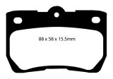 EBC S4 Brake Pad and Rotor Kit (1x ebcDP31586C, 1x ebcUSR7390) thumbnail 3