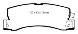 EBC S4 Brake Pad and Rotor Kit (1x ebcDP3628C, 1x ebcUSR826) thumbnail 5