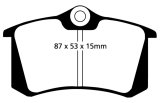 EBC S4 Brake Pad and Rotor Kit (1x ebcDP3680C, 1x ebcUSR601) thumbnail 6