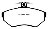 EBC S5 Brake Pad and Rotor Kit (1x ebcGD478, 1x ebcDP41112R) thumbnail 4