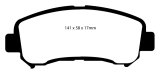 EBC S5 Brake Pad and Rotor Kit (1x ebcGD7218, 1x ebcDP41954R) thumbnail 5