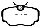 EBC S5 Brake Pad and Rotor Kit (1x ebcDP4779R, 1x ebcGD134) thumbnail 5