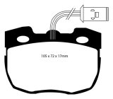 EBC S5 Brake Pad and Rotor Kit (1x ebcGD195, 1x ebcDP4814R) thumbnail 5